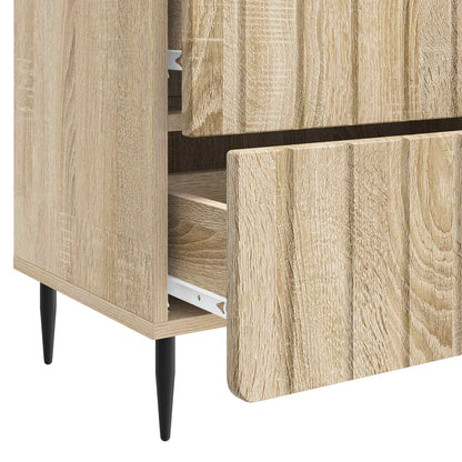 Armadio da Notte con cassetto Rovere Sonoma 62 x 34,5 x 49,5 cm