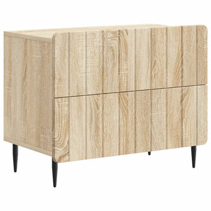 Armadio da Notte con cassetto Rovere Sonoma 62 x 34,5 x 49,5 cm