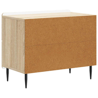 Armadio da Notte con cassetto Rovere Sonoma 62 x 34,5 x 49,5 cm