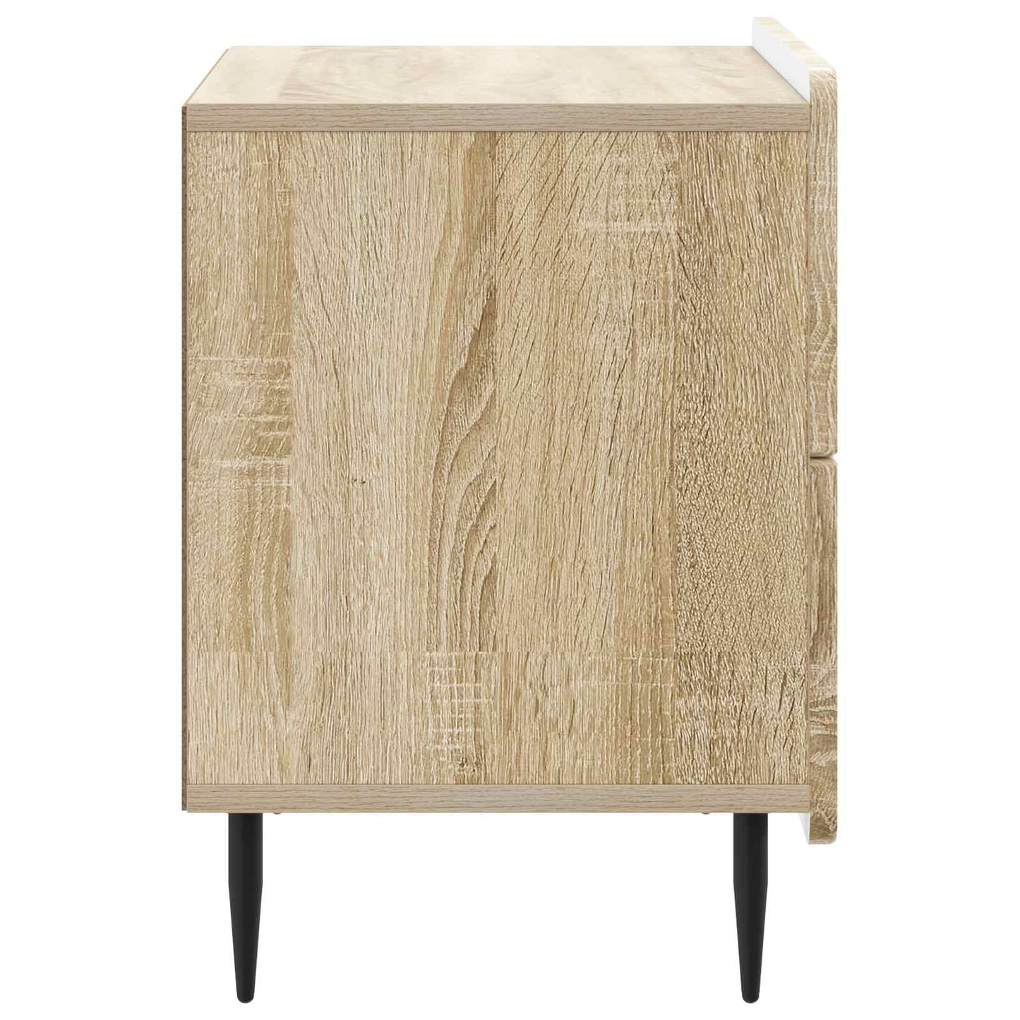 Armadio da Notte con cassetto Rovere Sonoma 62 x 34,5 x 49,5 cm