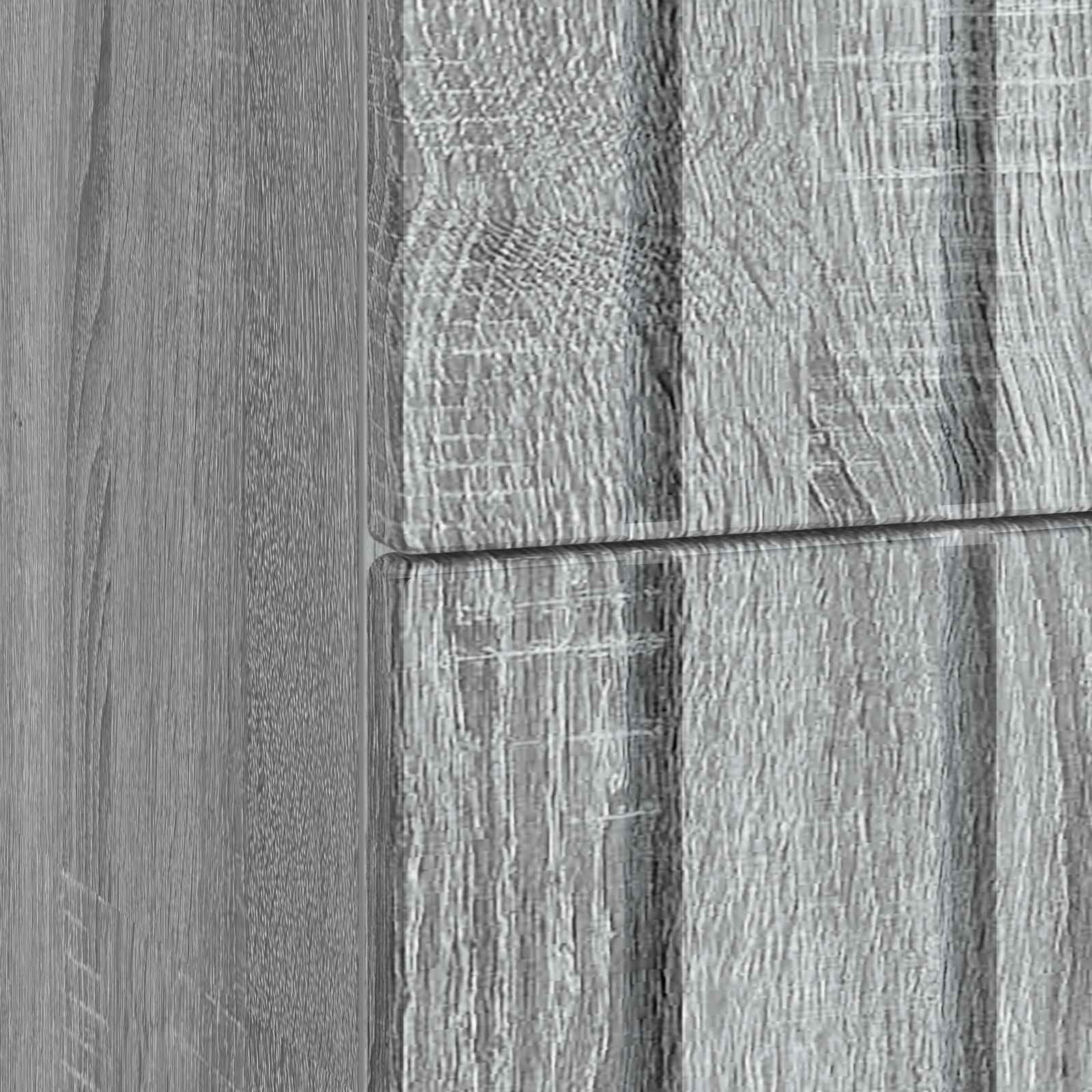 Armadio da Notte con cassetto Grigio Sonoma 62 x 34,5 x 49,5 cm | homemem39