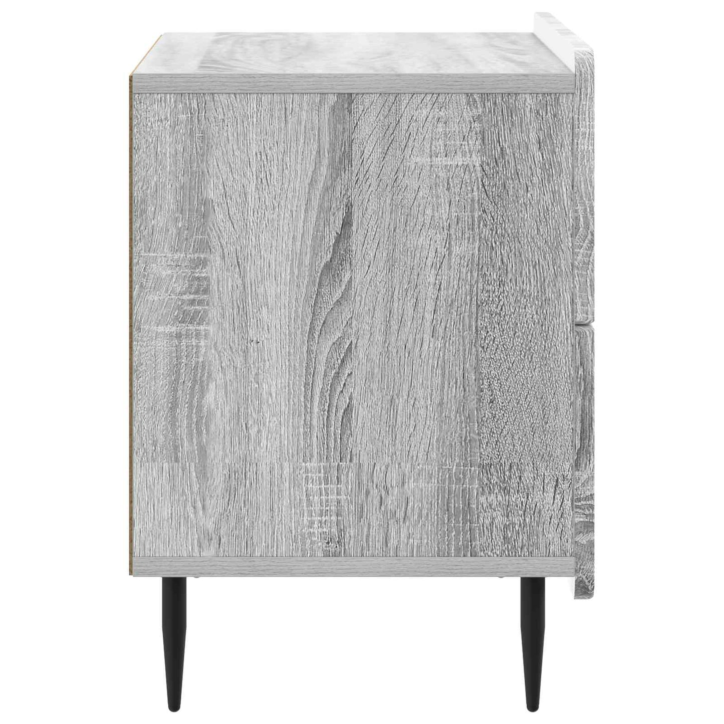 Armadio da Notte con cassetto Grigio Sonoma 62 x 34,5 x 49,5 cm | homemem39