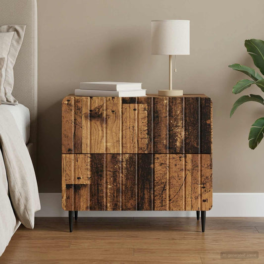 Armadio da Notte Legno antico 62 x 34,5 x 49,5 cm