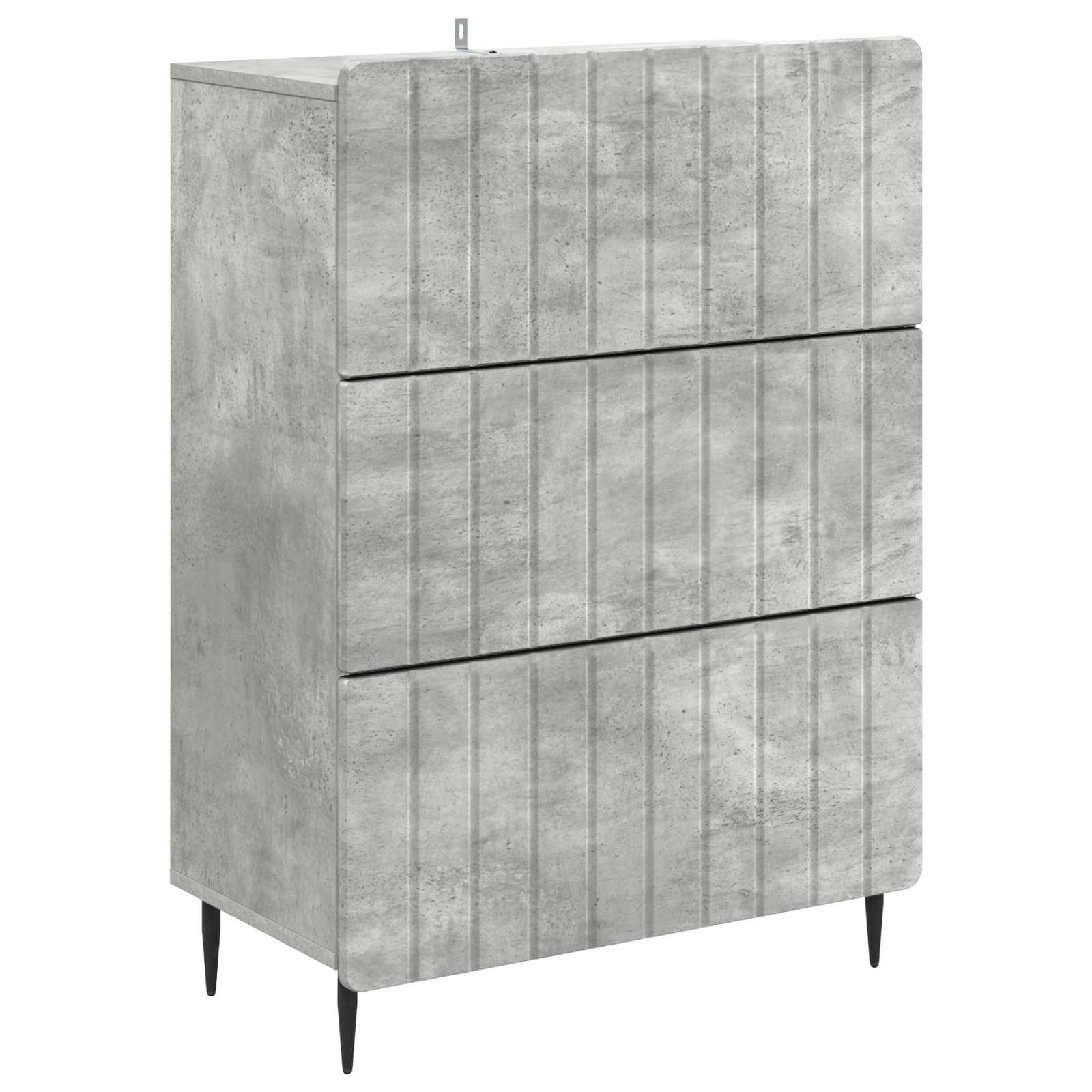 Mobile con Cassetti Grigio Cemento 66 x 34,5 x 92 cm | homemem39