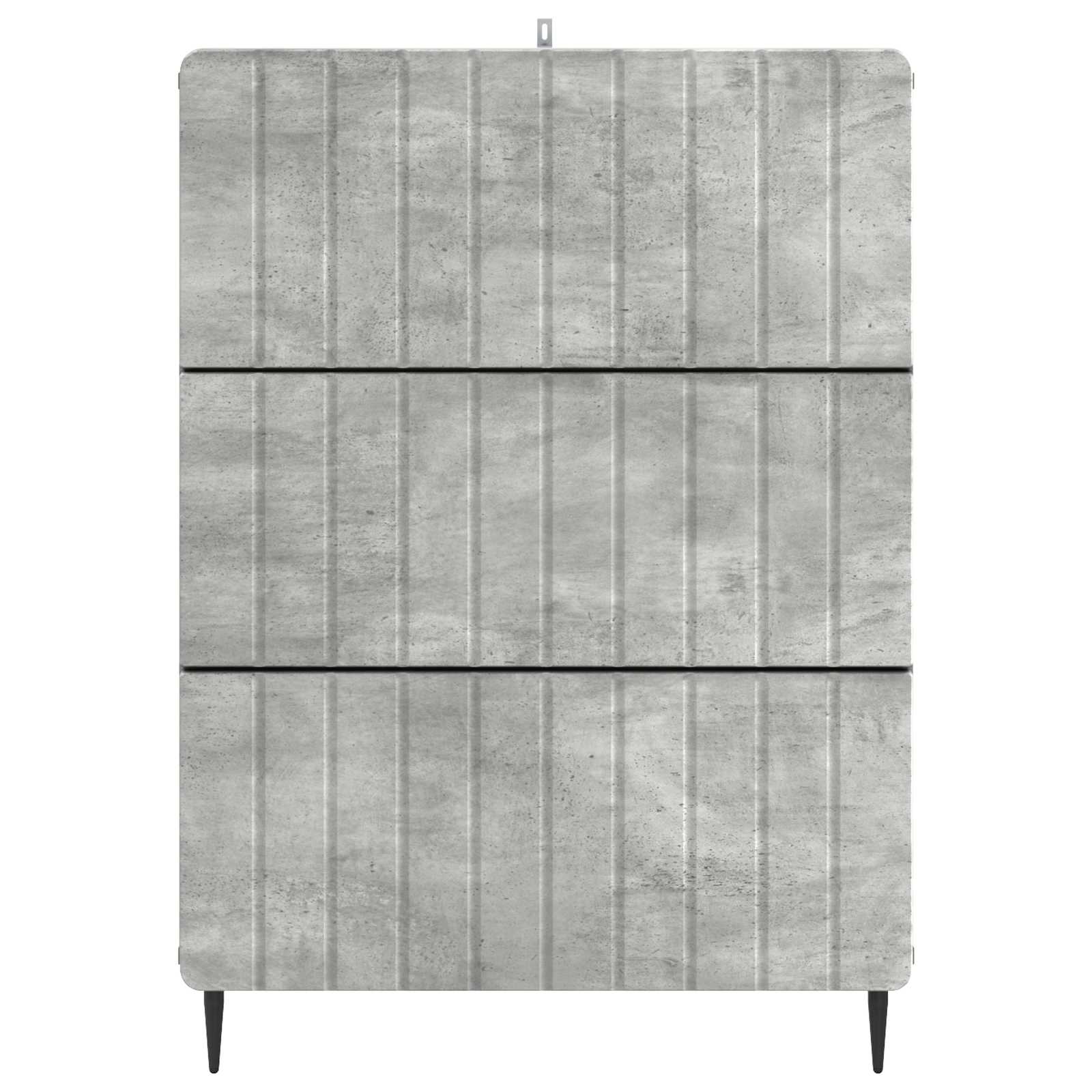 Mobile con Cassetti Grigio Cemento 66 x 34,5 x 92 cm | homemem39