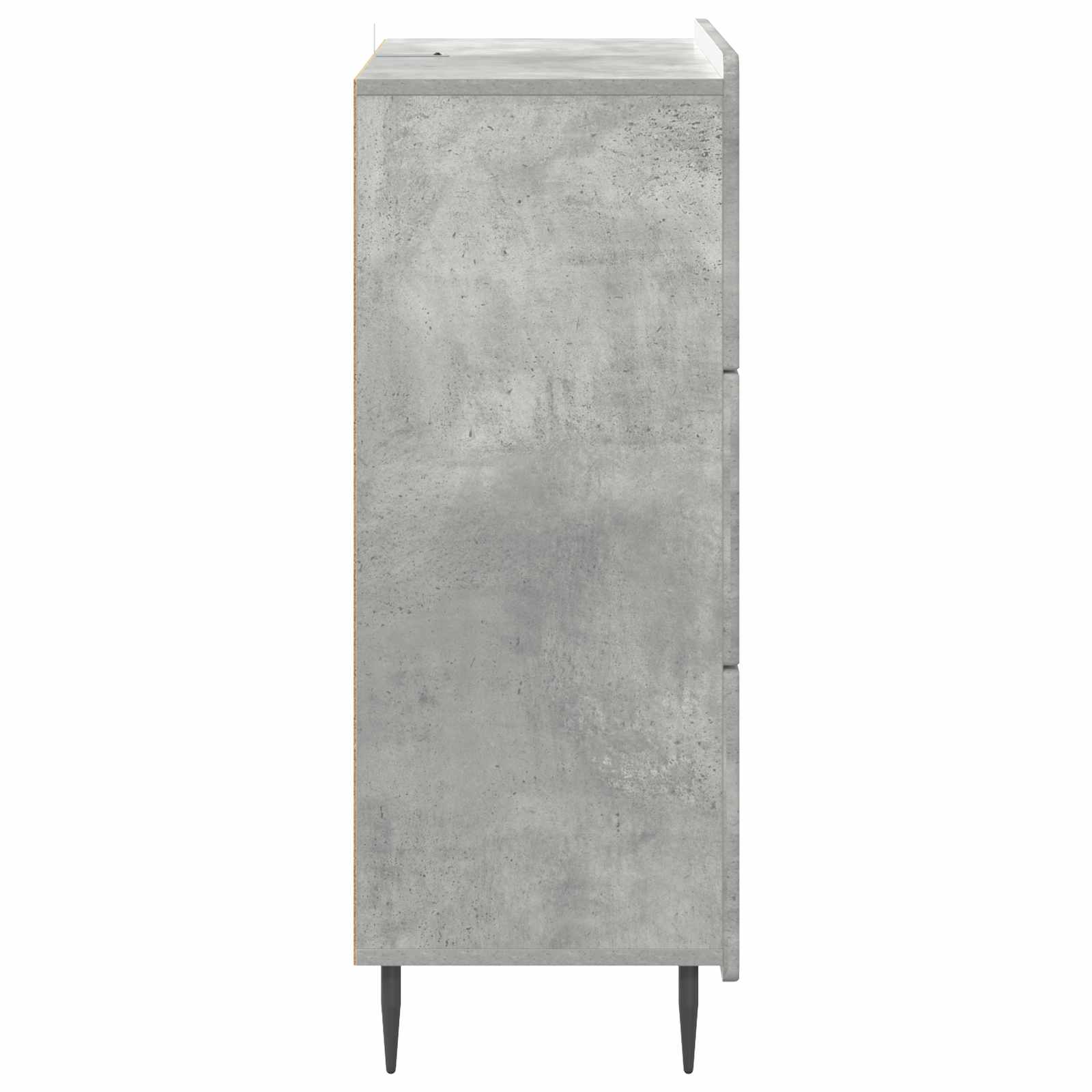 Mobile con Cassetti Grigio Cemento 66 x 34,5 x 92 cm | homemem39