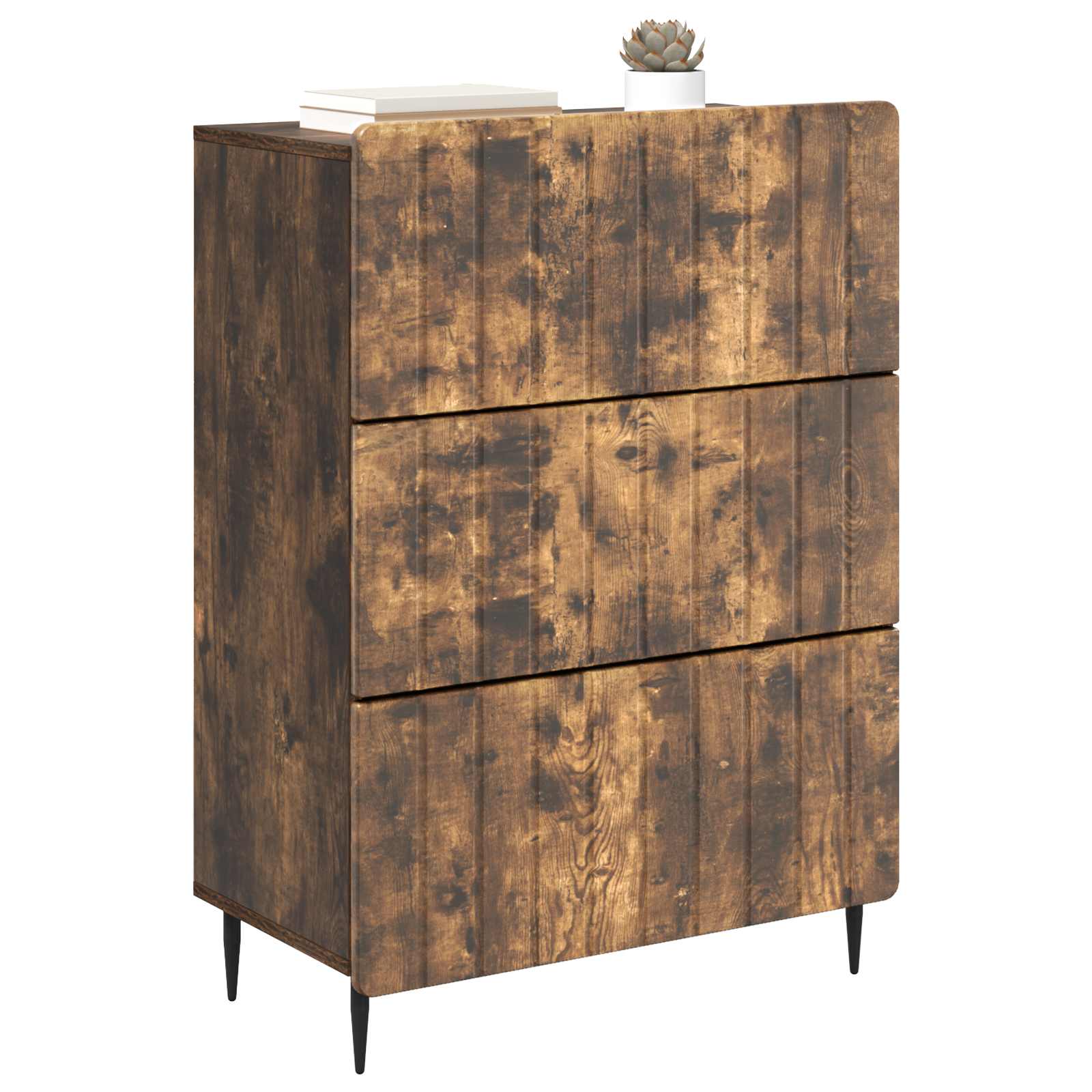 Mobile con Cassetti Rovere Fumo 66 x 34,5 x 92 cm | homemem39