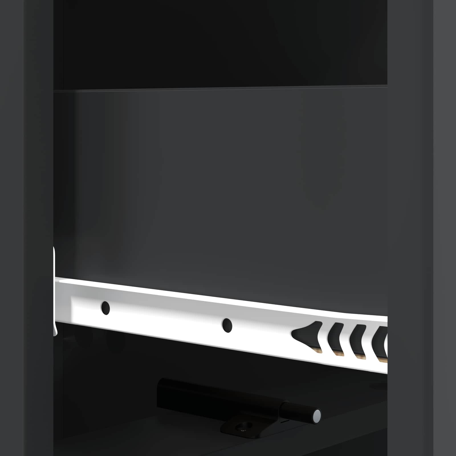 Mobile con Cassetti Nero 33 x 34,5 x 92 cm Legno ingegnerizzato | homemem39