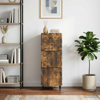 Mobile con Cassetti Rovere Fumo 33 x 34,5 x 92 cm