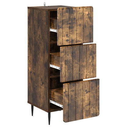 Mobile con Cassetti Rovere Fumo 33 x 34,5 x 92 cm | homemem39