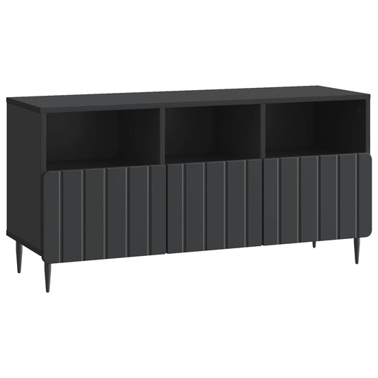 Mobile TV Nero 102 x 34,5 x 50 cm Legno ingegnerizzato
