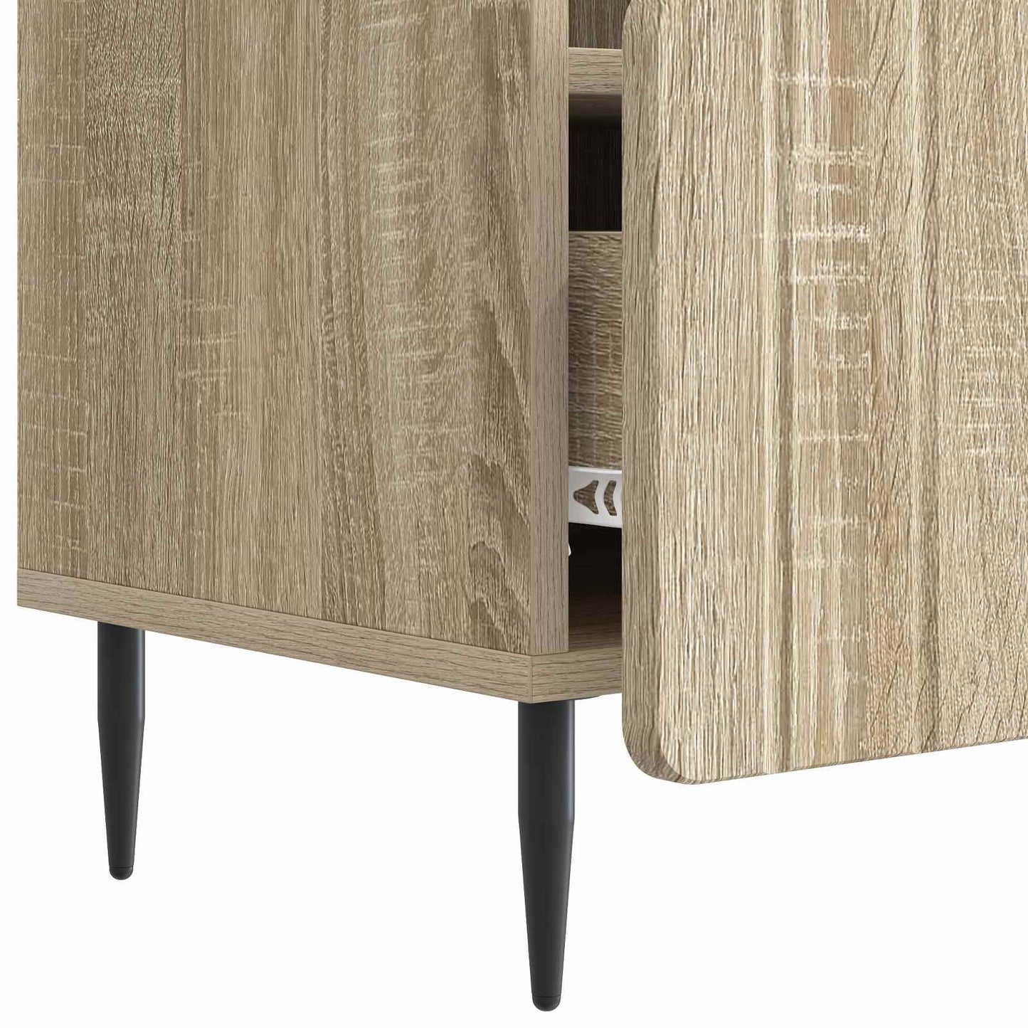 Mobile TV Rovere Sonoma 102 x 34,5 x 50 cm Legno ingegnerizzato