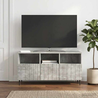 Mobile TV con cassetto Grigio Cemento 102 x 34,5 x 50 cm