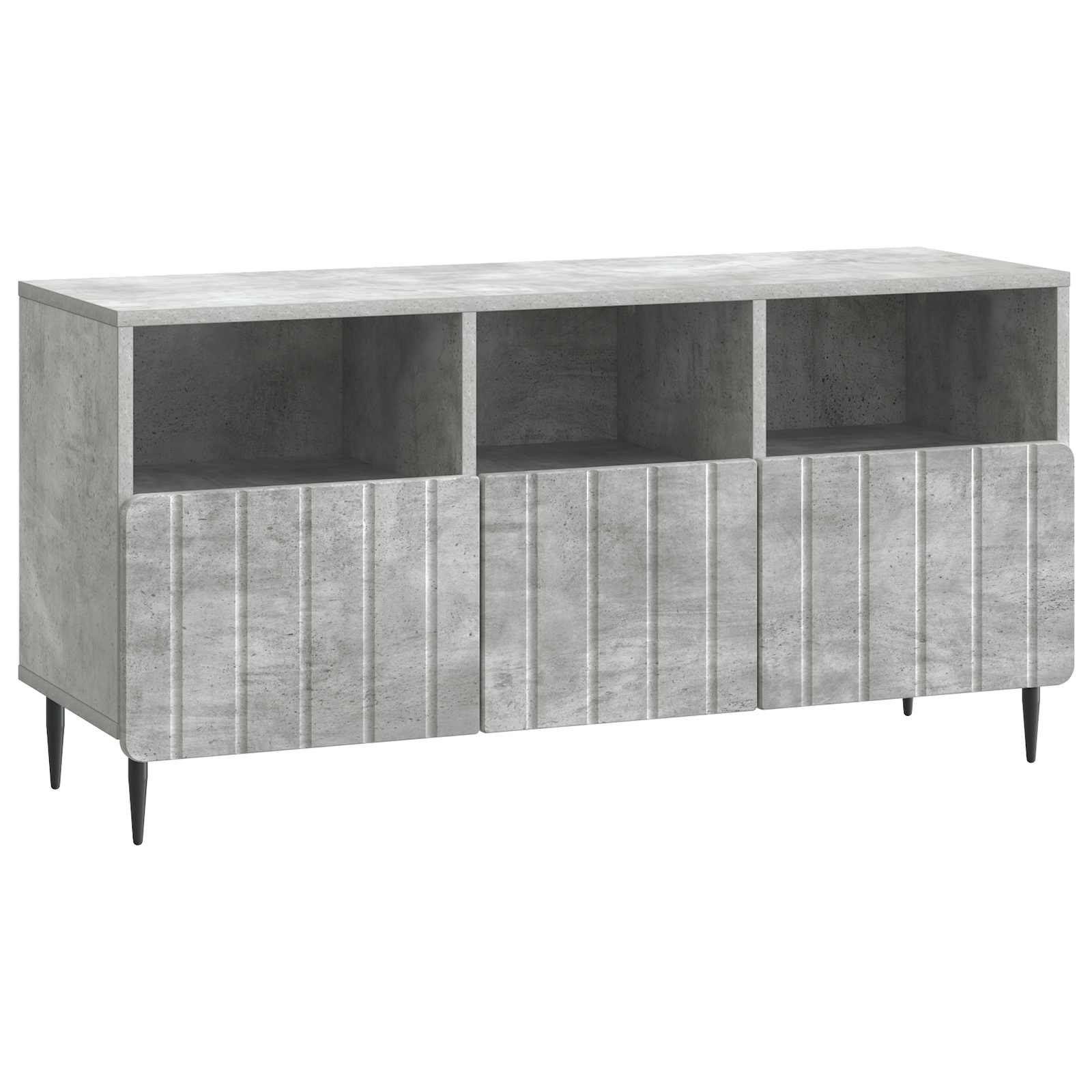 Mobile TV con cassetto Grigio Cemento 102 x 34,5 x 50 cm | homemem39