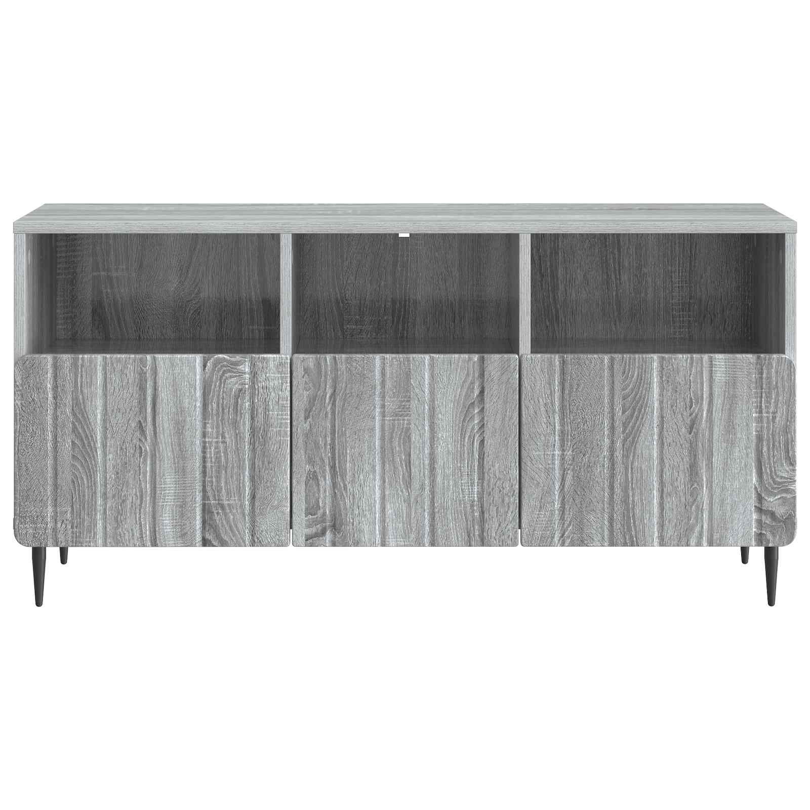 Mobile TV Grigio Sonoma 102 x 34,5 x 50 cm Legno ingegnerizzato | homemem39