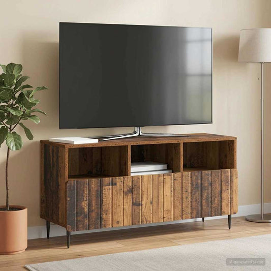 Mobile TV Legno antico 102 x 34,5 x 50 cm Legno ingegnerizzato