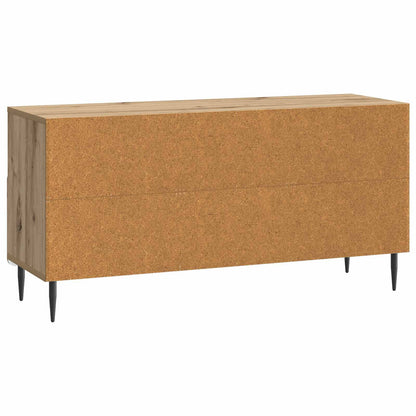 Mobile TV con cassetto Rovere Artigianale 102 x 34,5 x 50 cm | homemem39