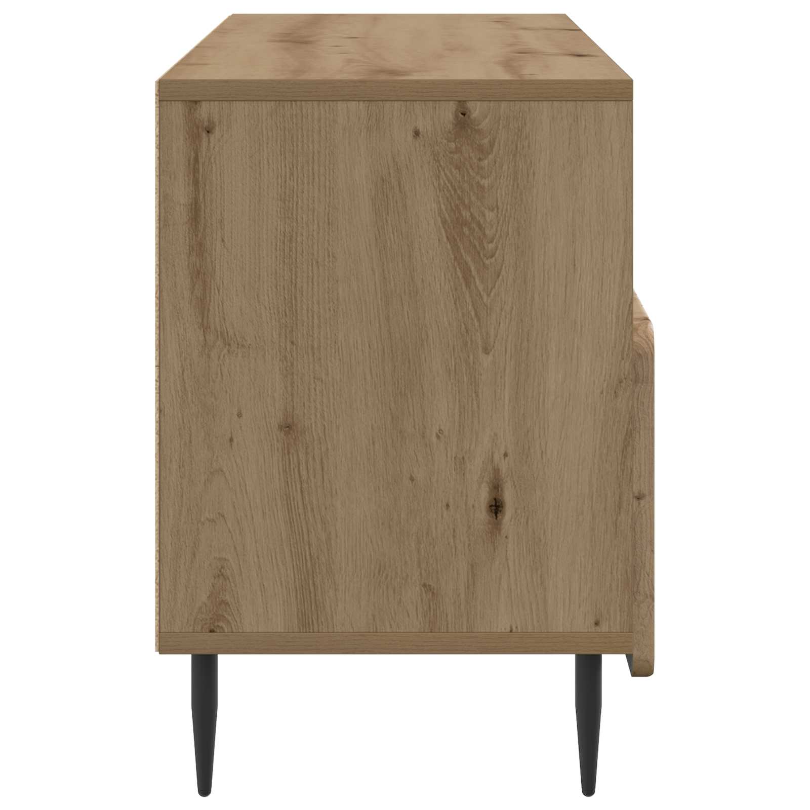 Mobile TV con cassetto Rovere Artigianale 102 x 34,5 x 50 cm | homemem39