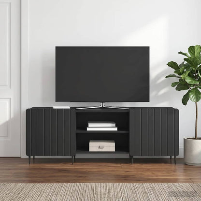 Mobile TV Nero 150 x 31 x 52 cm Legno ingegnerizzato