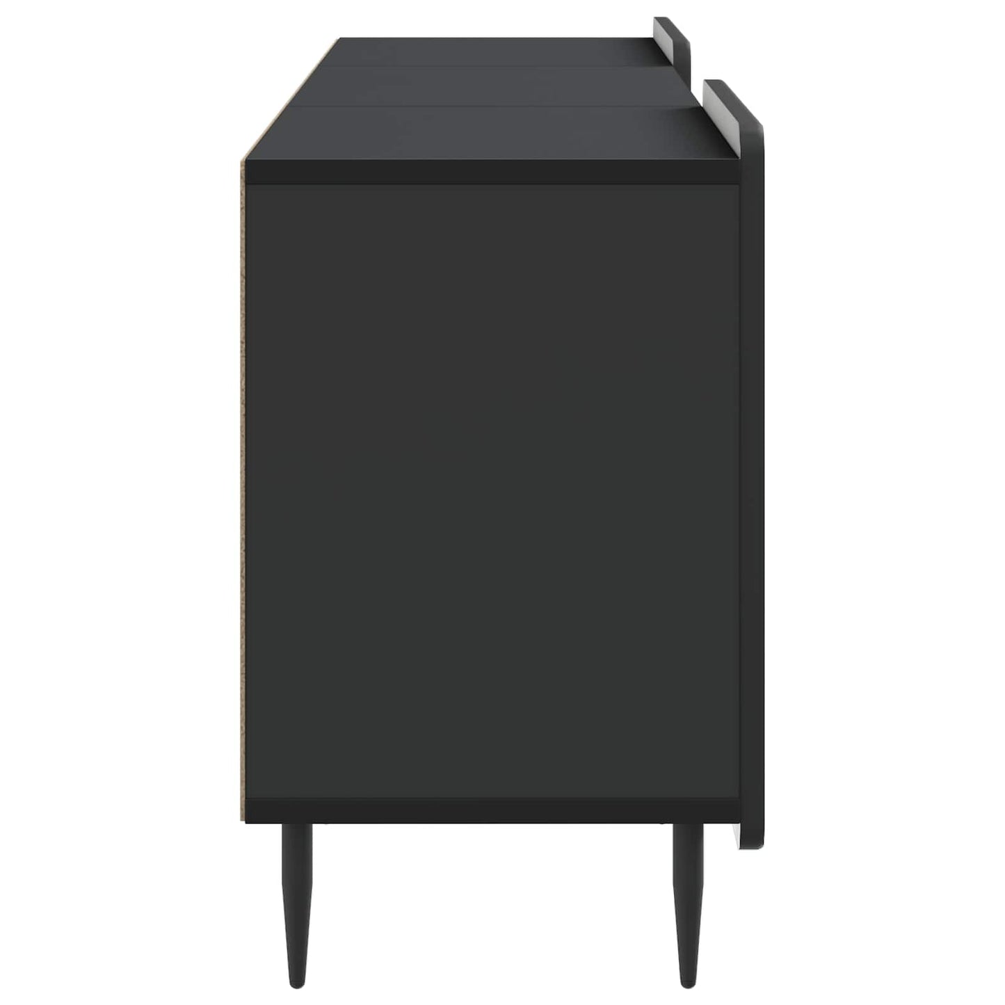 Mobile TV Nero 150 x 31 x 52 cm Legno ingegnerizzato