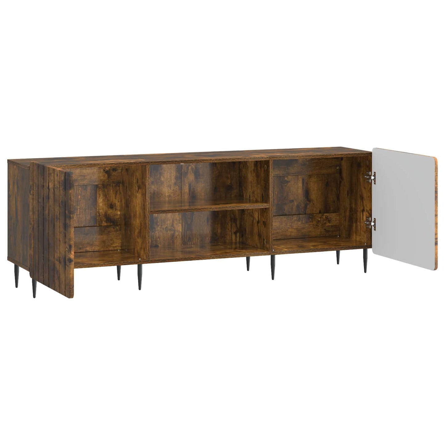 Mobile TV Rovere Fumo 150 x 31 x 52 cm Legno ingegnerizzato