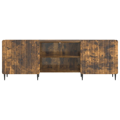 Mobile TV Rovere Fumo 150 x 31 x 52 cm Legno ingegnerizzato | homemem39