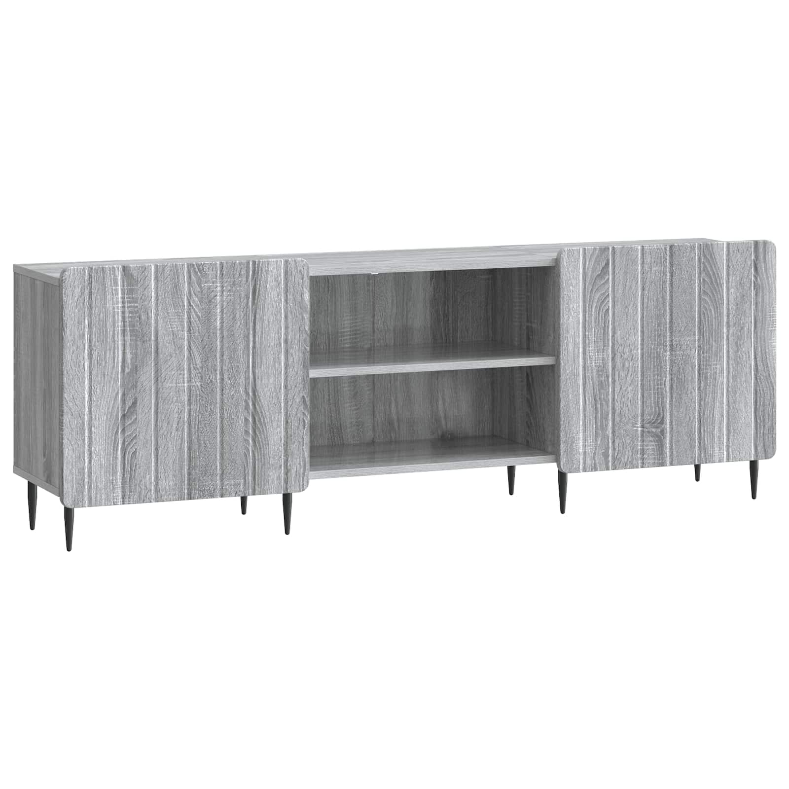 Mobile TV Grigio Sonoma 150 x 31 x 52 cm Legno ingegnerizzato | homemem39