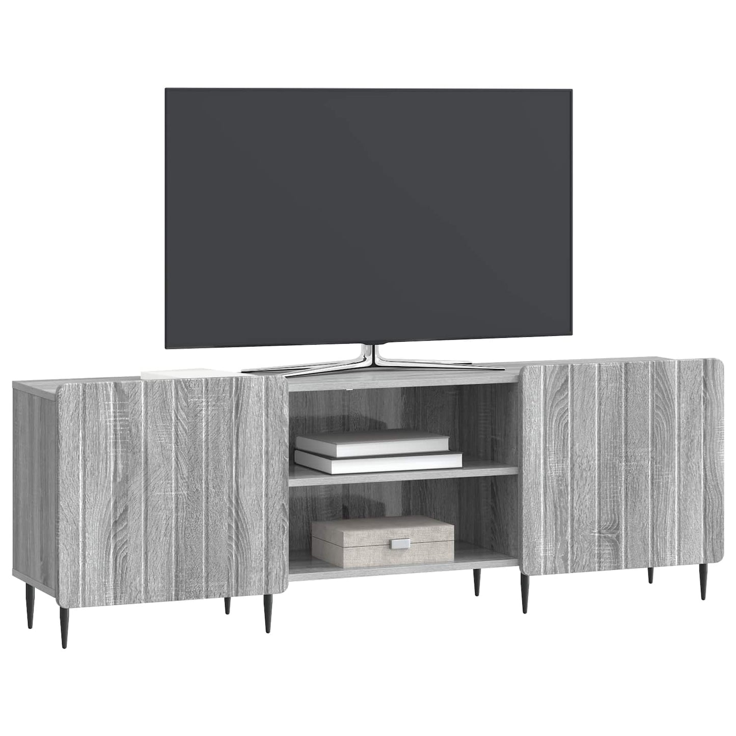 Mobile TV Grigio Sonoma 150 x 31 x 52 cm Legno ingegnerizzato | homemem39