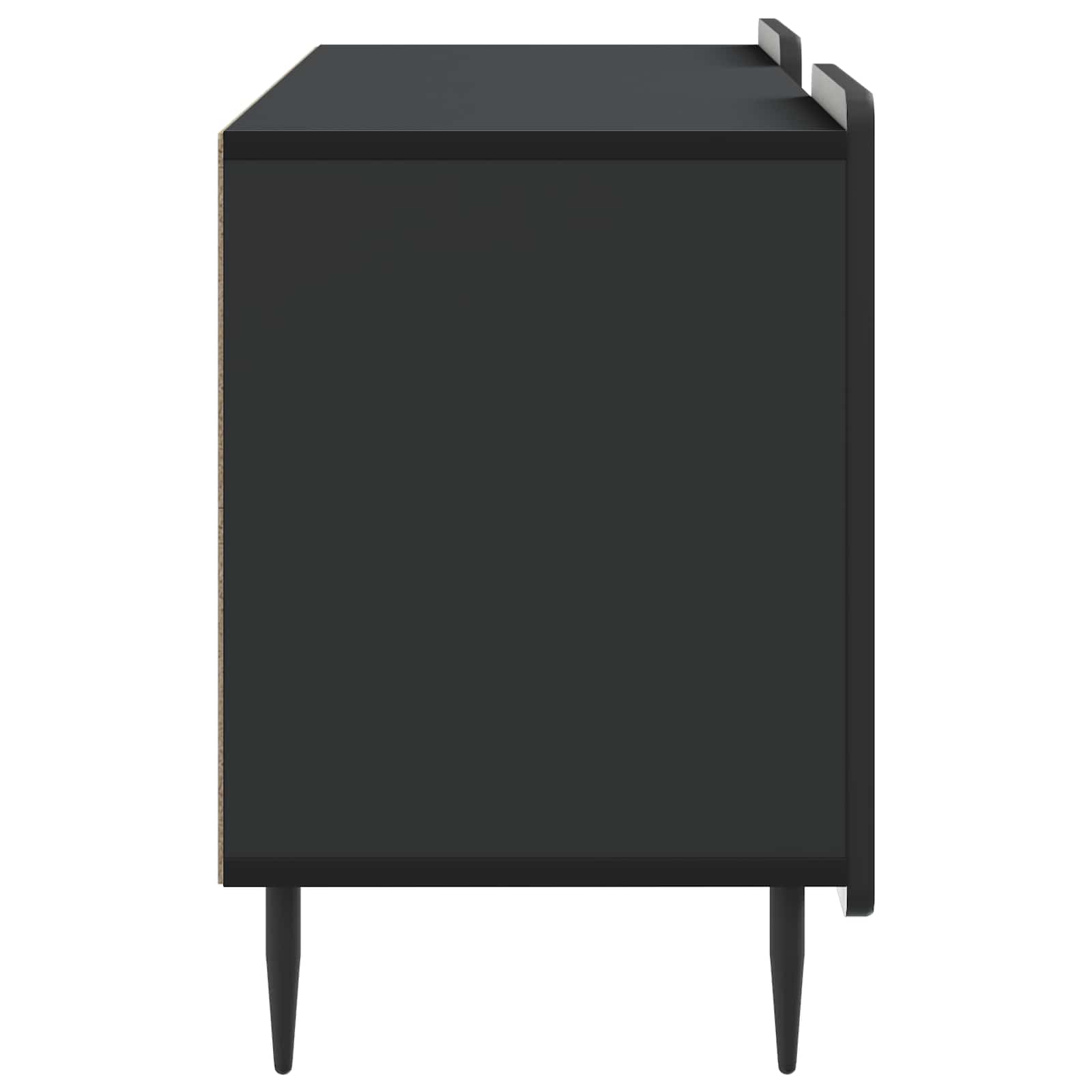 Mobile TV Nero 102 x 34,5 x 52 cm Legno ingegnerizzato | homemem39