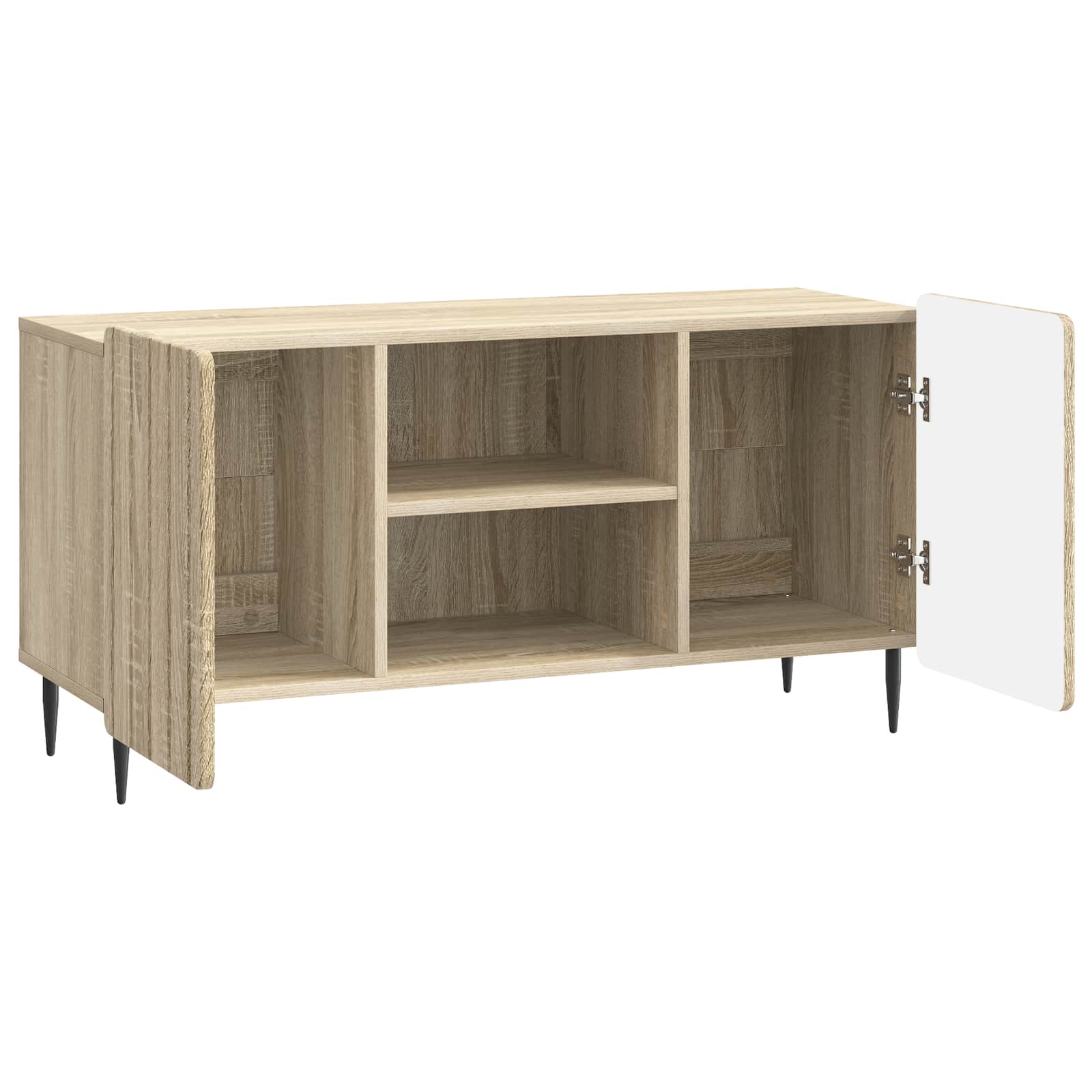 Mobile TV Rovere Sonoma 102 x 34,5 x 52 cm Legno ingegnerizzato | homemem39