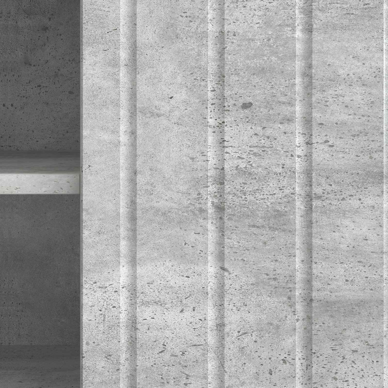 Mobile TV Grigio Cemento 102 x 34,5 x 52 cm | homemem39