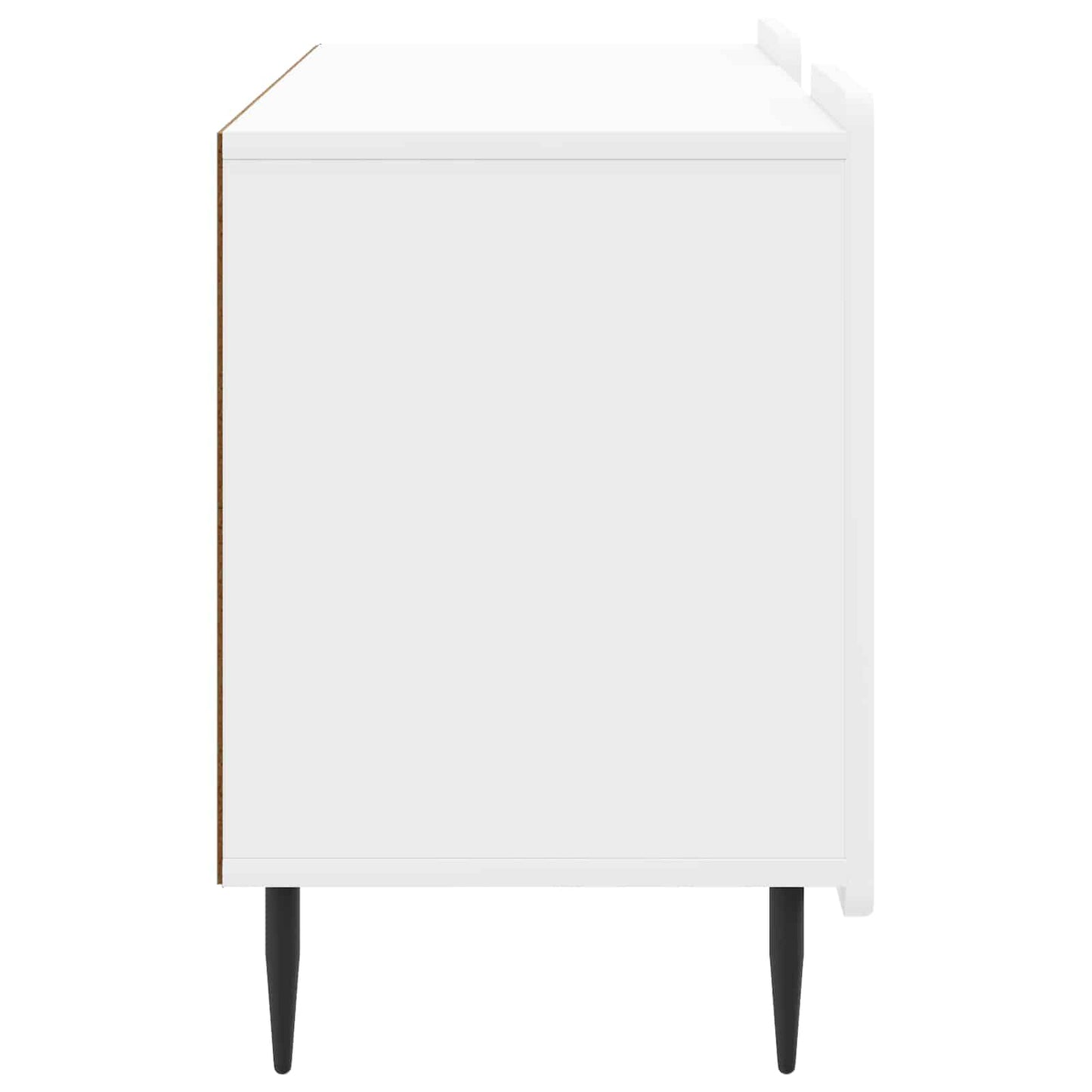 Mobile TV Bianco Lucido 102 x 34,5 x 52 cm Legno ingegnerizzato | homemem39
