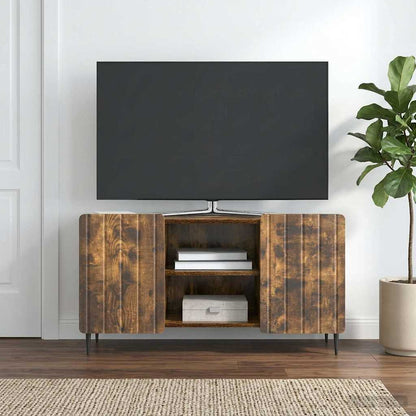 Mobile TV Rovere Fumo 102 x 34,5 x 52 cm Legno ingegnerizzato