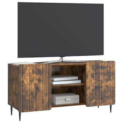 Mobile TV Rovere Fumo 102 x 34,5 x 52 cm Legno ingegnerizzato | homemem39