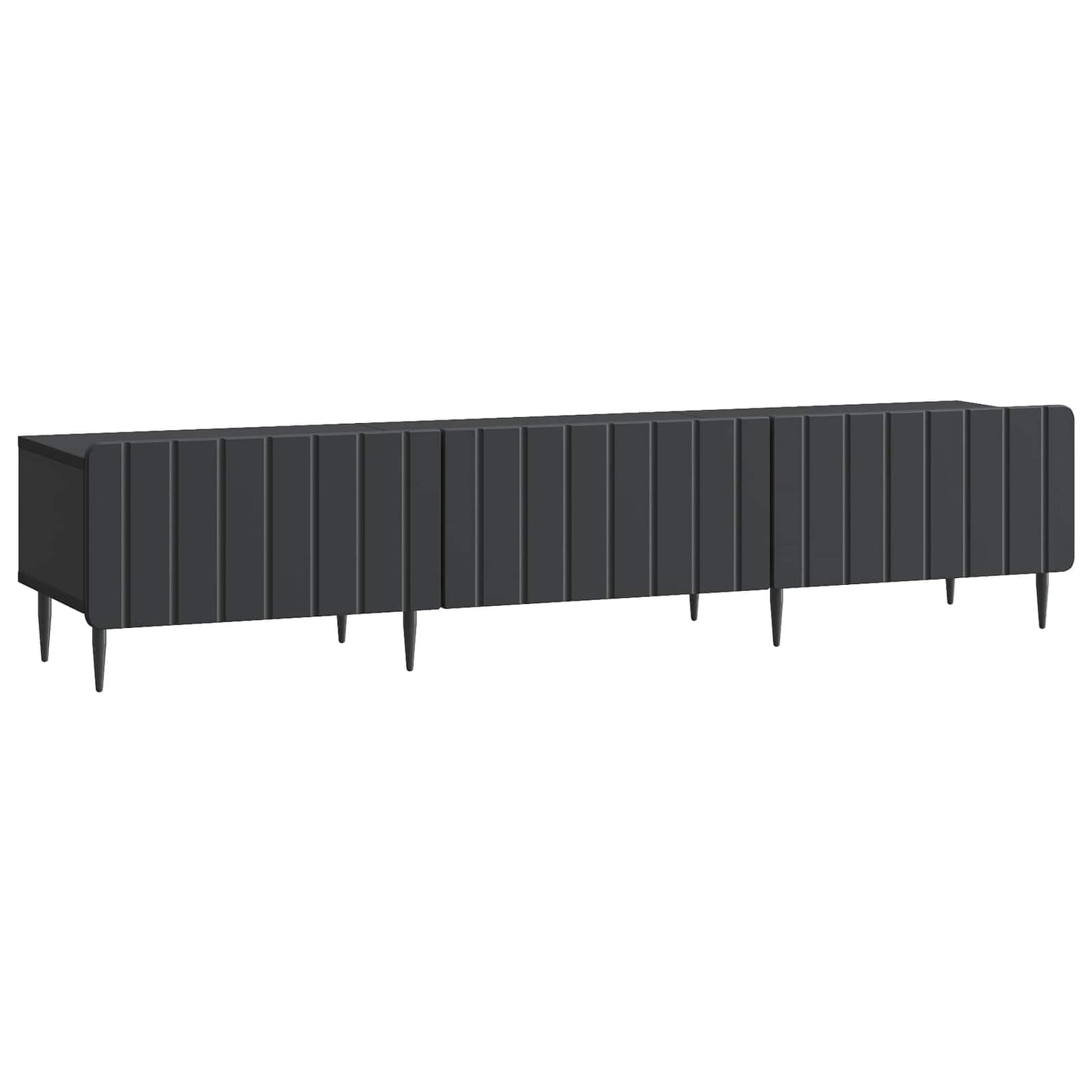 Mobile TV Nero 147 x 34,5 x 32 cm Legno ingegnerizzato | homemem39