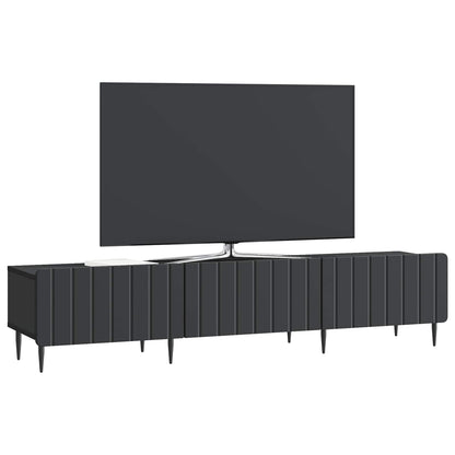 Mobile TV Nero 147 x 34,5 x 32 cm Legno ingegnerizzato | homemem39