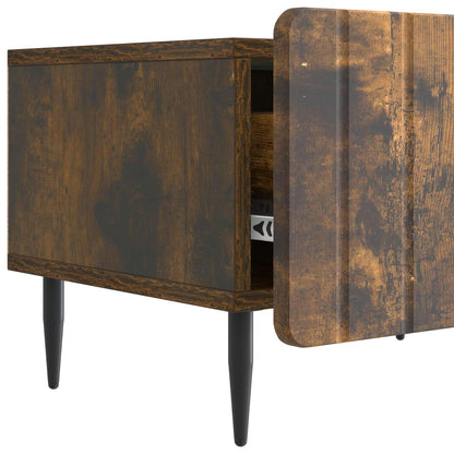 Mobile TV Rovere Fumo 147 x 34,5 x 32 cm Legno ingegnerizzato