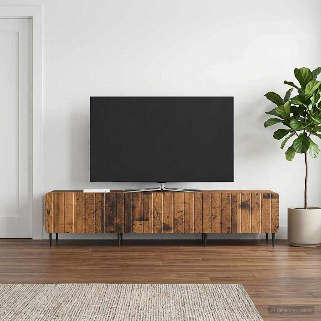 Mobile TV Legno antico 147 x 34,5 x 32 cm Legno ingegnerizzato