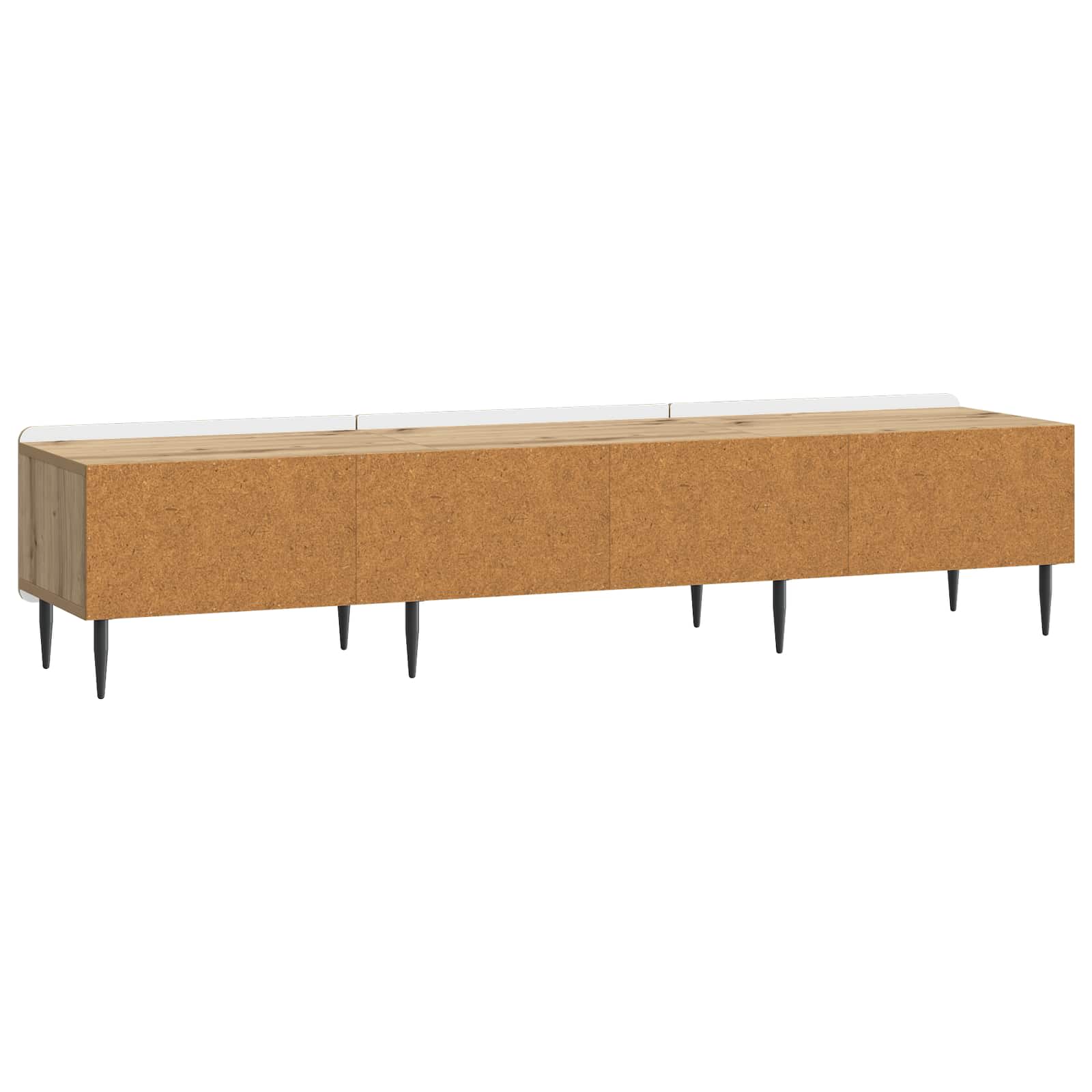 Mobile TV con cassetto Rovere Artigianale 147 x 34,5 x 32 cm | homemem39