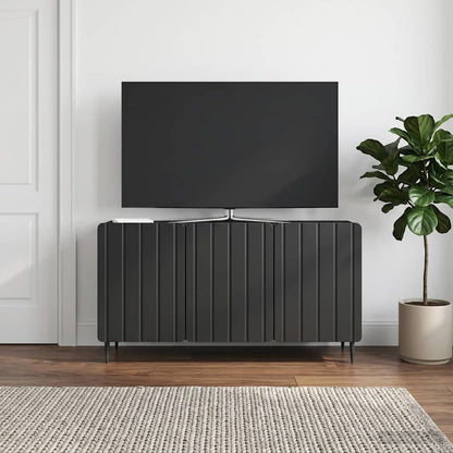 Mobile TV Nero 99 x 34,5 x 52 cm Legno ingegnerizzato