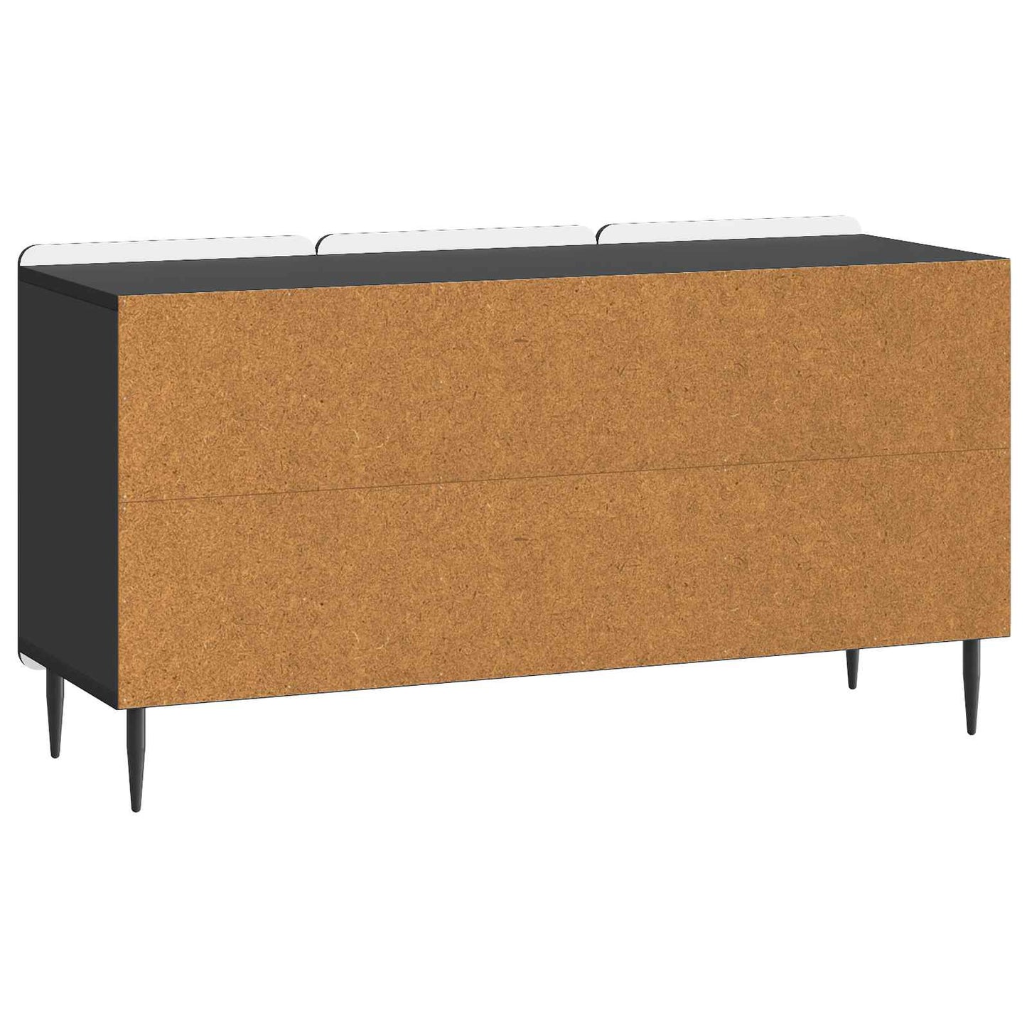 Mobile TV Nero 99 x 34,5 x 52 cm Legno ingegnerizzato
