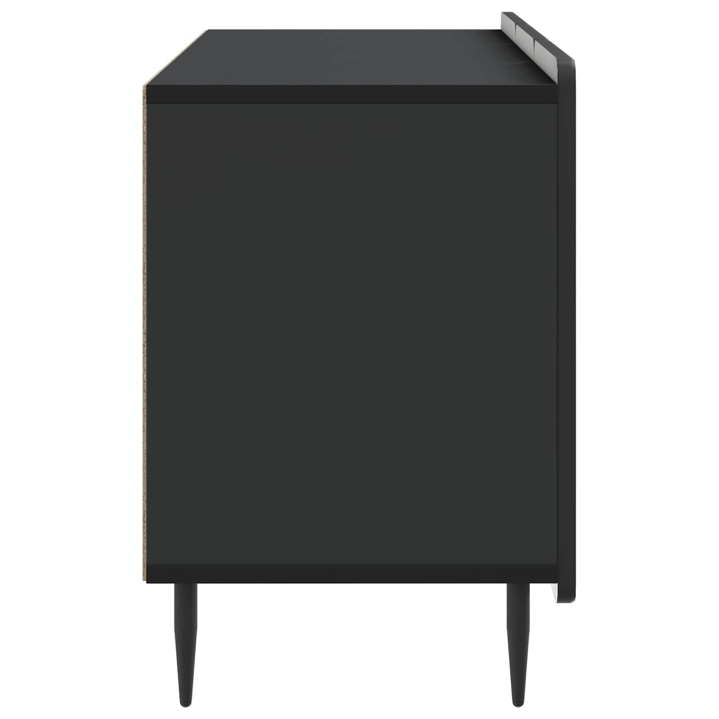 Mobile TV Nero 99 x 34,5 x 52 cm Legno ingegnerizzato