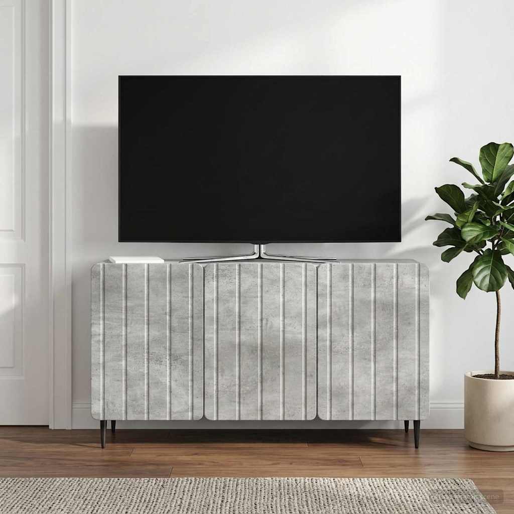 Mobile TV Grigio Cemento 99 x 34,5 x 52 cm Legno ingegnerizzato