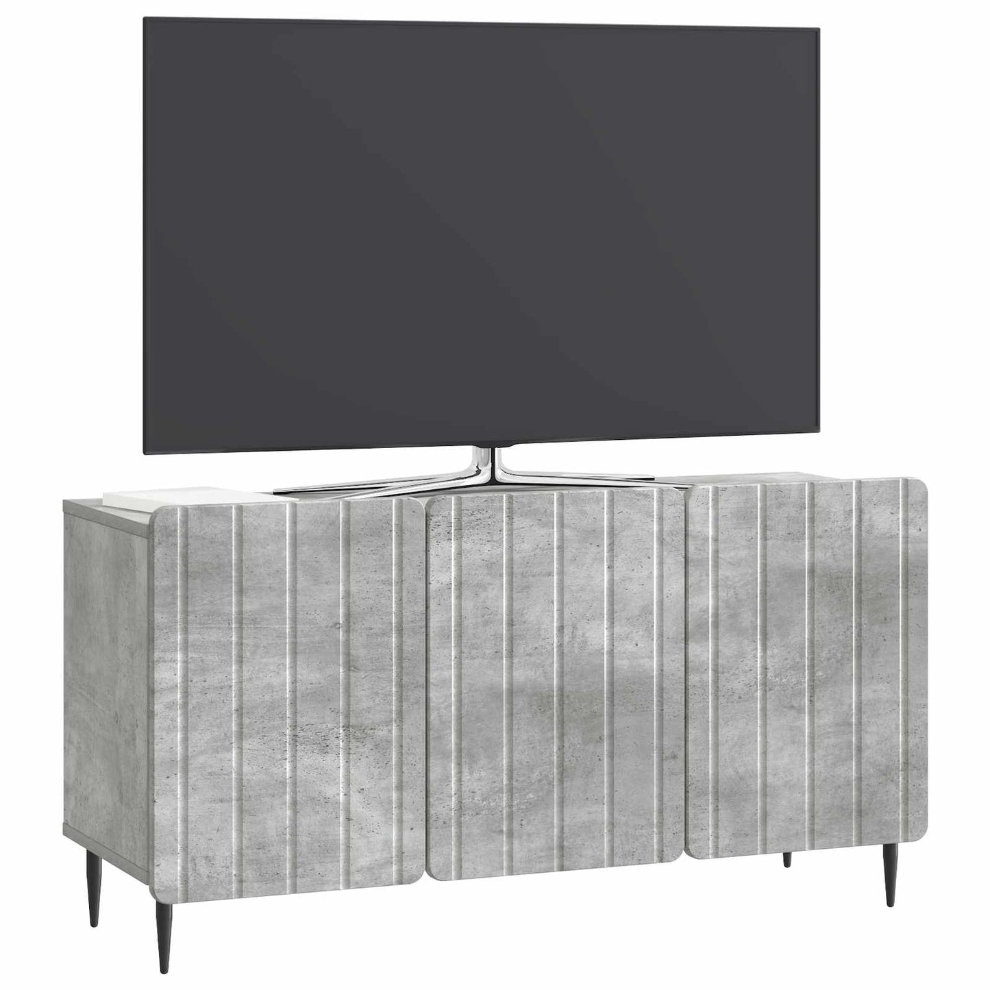 Mobile TV Grigio Cemento 99 x 34,5 x 52 cm Legno ingegnerizzato
