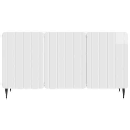 Mobile TV Bianco Lucido 99 x 34,5 x 52 cm Legno ingegnerizzato | homemem39