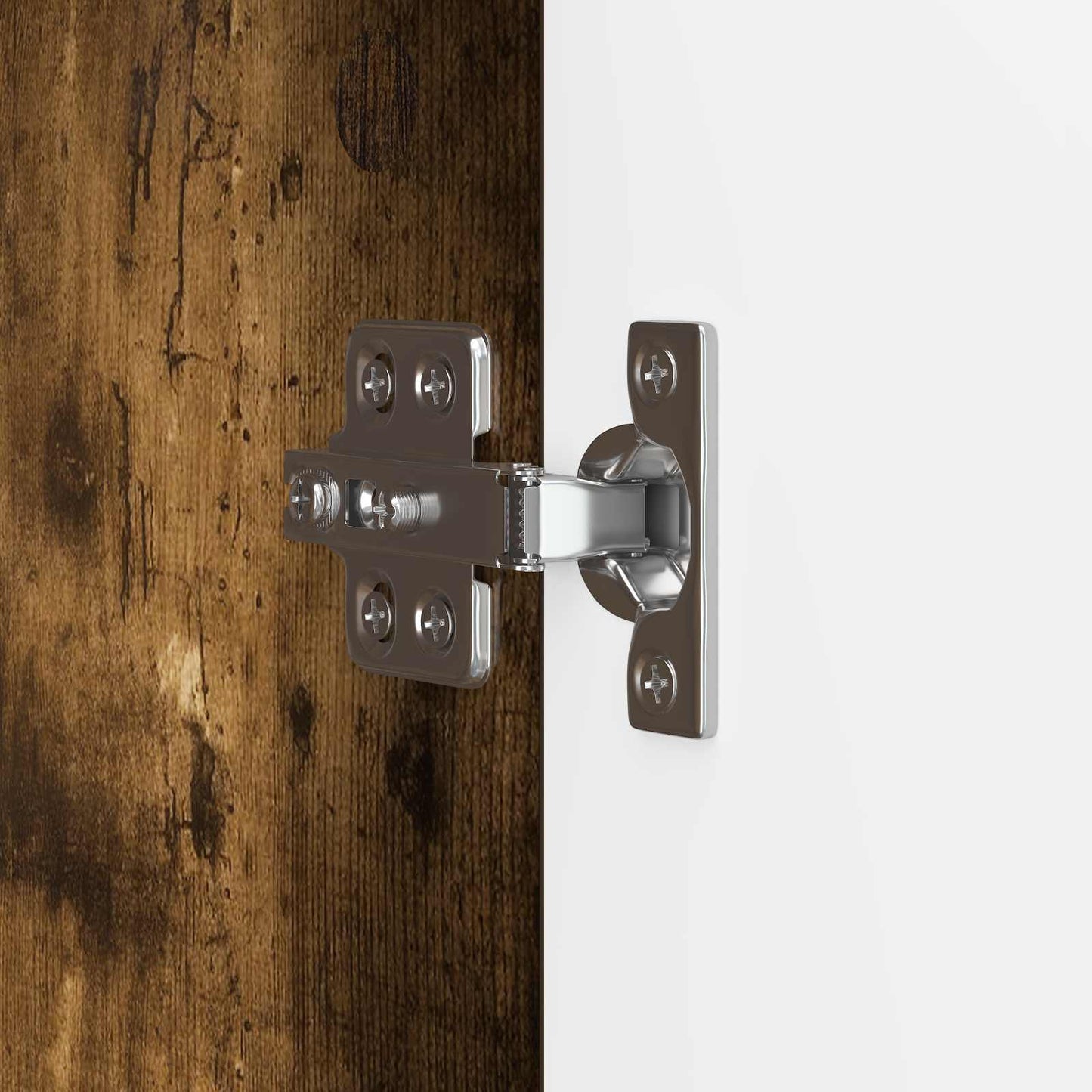 Mobile TV Rovere Fumo 99 x 34,5 x 52 cm Legno ingegnerizzato | homemem39