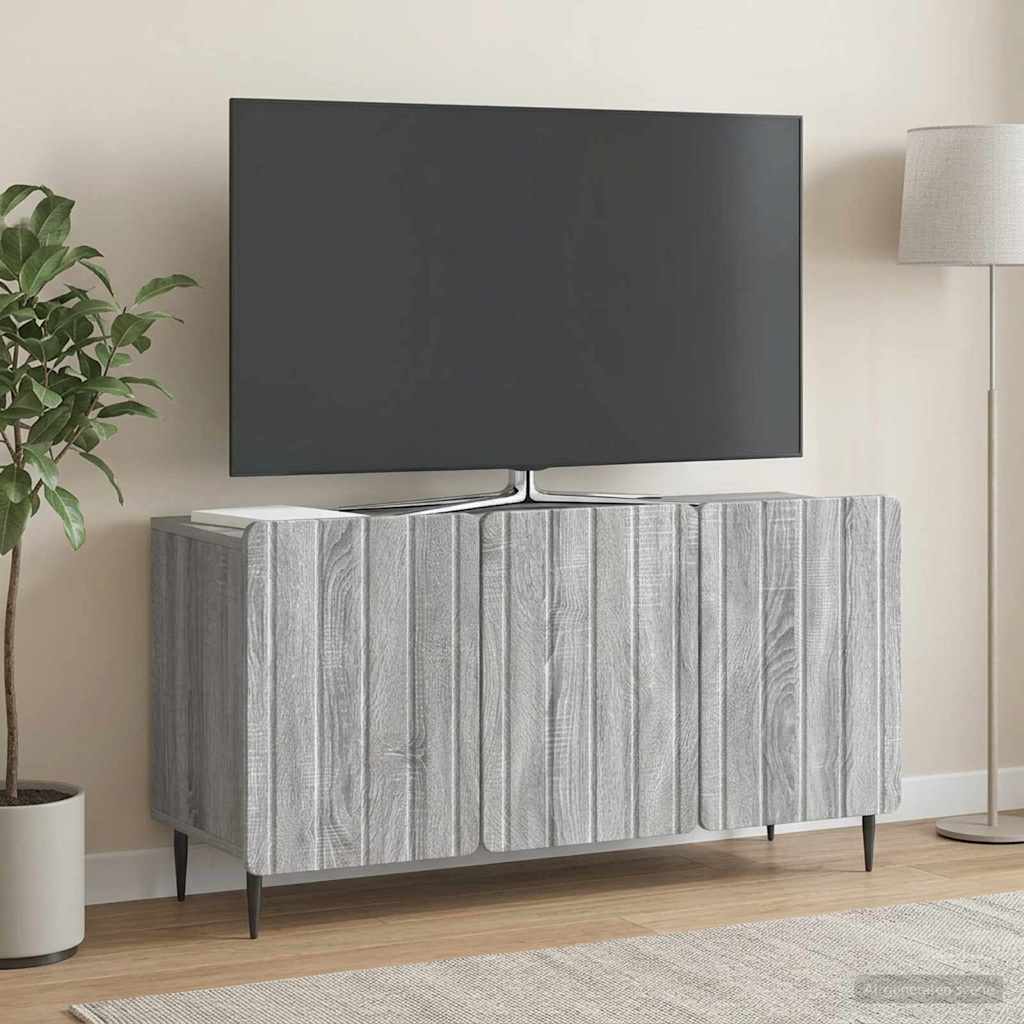 Mobile TV Grigio Sonoma 99 x 34,5 x 52 cm Legno ingegnerizzato