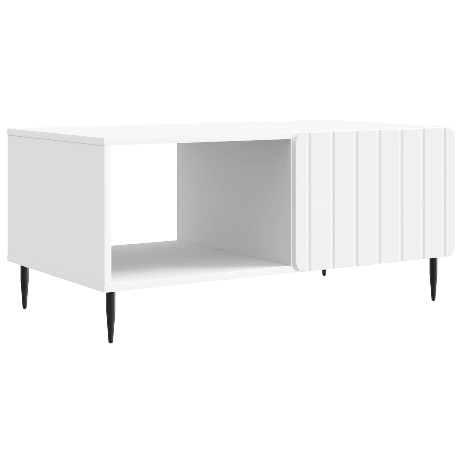 Tavolino da salotto Bianco 90 x 50 x 40 cm Legno ingegnerizzato | homemem39