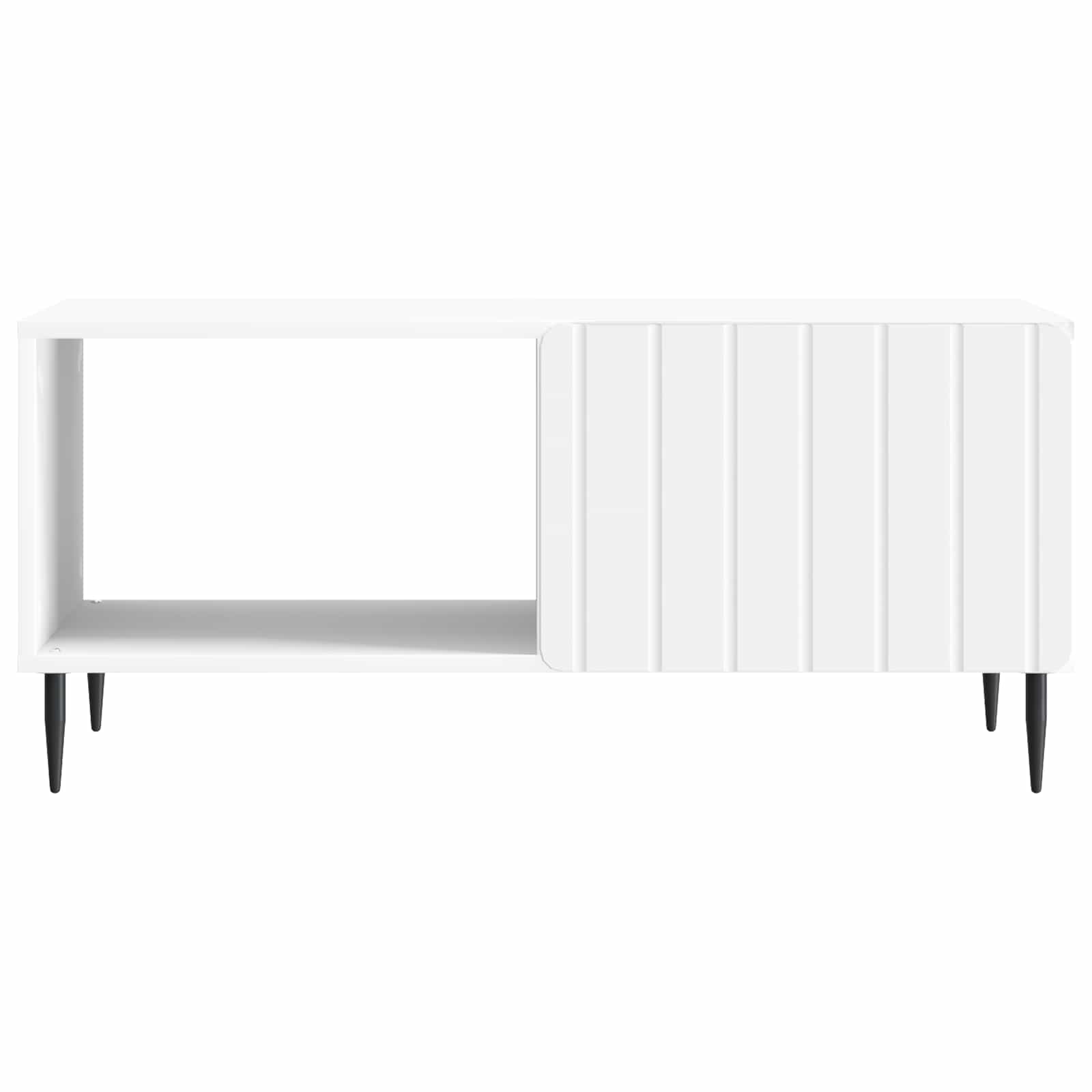 Tavolino da salotto Bianco 90 x 50 x 40 cm Legno ingegnerizzato | homemem39