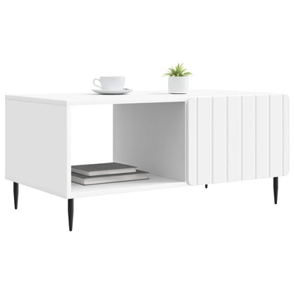 Tavolino da salotto Bianco 90 x 50 x 40 cm Legno ingegnerizzato | homemem39